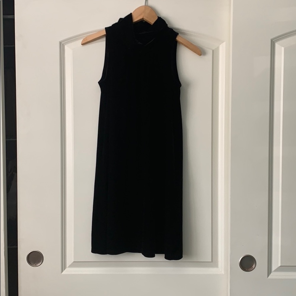 Michael Stars Black Velvet LBD